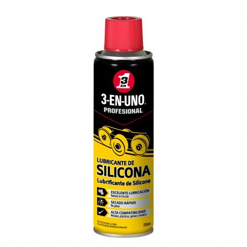 Lubrificante de Silicone - Spray 250 ml 3-EN-UNO