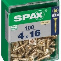 SPAX CP YELLOX 4x16mm M 