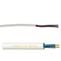 Cabo Ho5 Vv-F 2x1.5mm Branco 1m