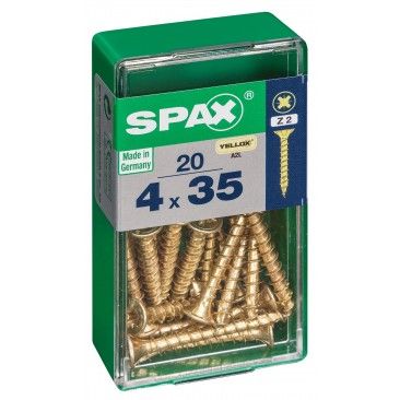 SPAX CP YELLOX 4x35mm S 