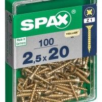 SPAX CP YELLOX 2,5x20mm M