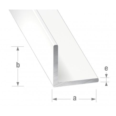 Cantoneira Alumnio Lacado 15x15x1,5mm-2m