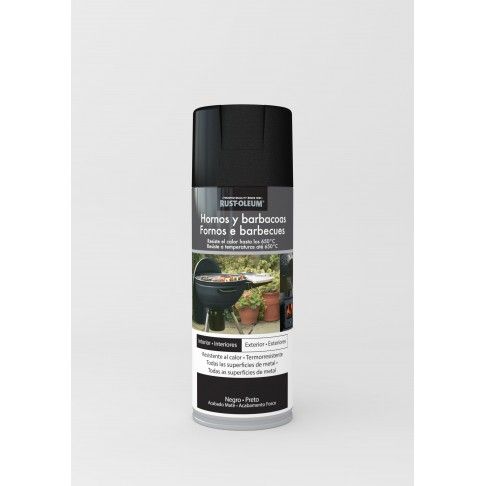 Spray Rust Barbecue Preto Mate 400ml