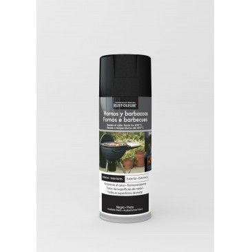 Spray Rust Barbecue Preto Mate 400ml