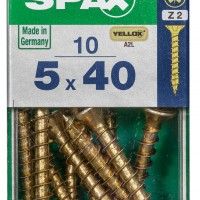 SPAX CP YELLOX 5x40mm S 