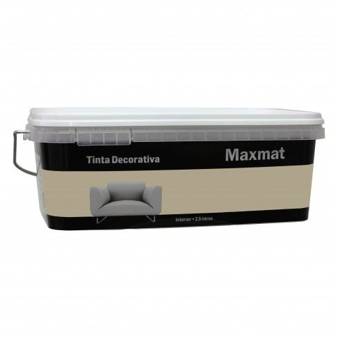 Tinta Decorativa Maxmat Branco Perla 2,5L