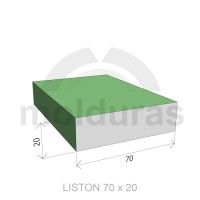 Ripa Abeto Aplainada 20x70x2400mm