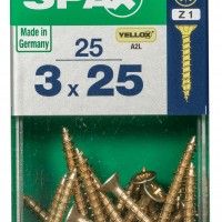 SPAX CP YELLOX 3x25mm S 