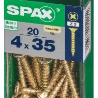 SPAX CP YELLOX 4x35mm S 