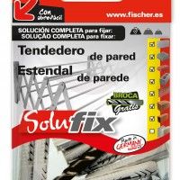 Kit Fixao Estendais Parede SOLUFIX