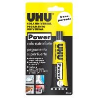 Cola UHU Power Multi-Funes Transparente 33ml