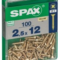 SPAX CP YELLOX 2,5x12mm M