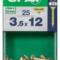 SPAX CP YELLOX 3,5x12mm S 