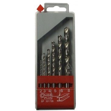 Brocas HSS 2-8MM 6 unidades