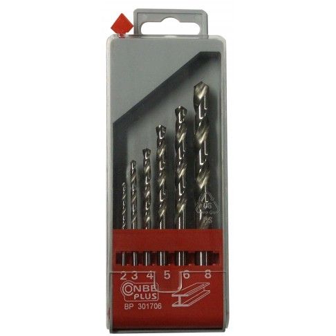 Brocas HSS 2-8MM 6 unidades