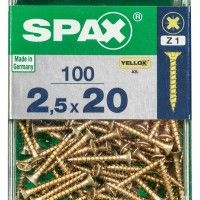 SPAX CP YELLOX 2,5x20mm M