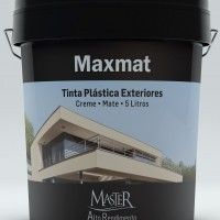 Tinta MASTER Exterior Mate Creme 5L