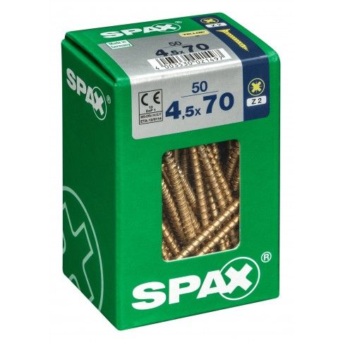 SPAX CP YELLOX 4,5x70mm L 