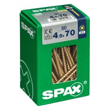 SPAX CP YELLOX 4,5x70mm L 