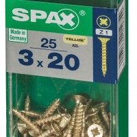 SPAX CP YELLOX 3x20mm S 