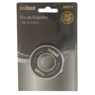 Bobine de Fio Estanho 1,5MM 100GR 60/