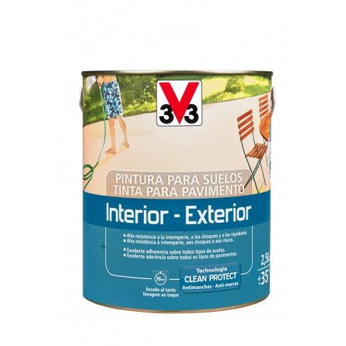 Tinta Pavimento Interior/Exterior Beje 2,5L