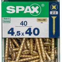 SPAX CP YELLOX 4,5x40mm M 