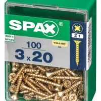 SPAX CP YELLOX 3x20mm M