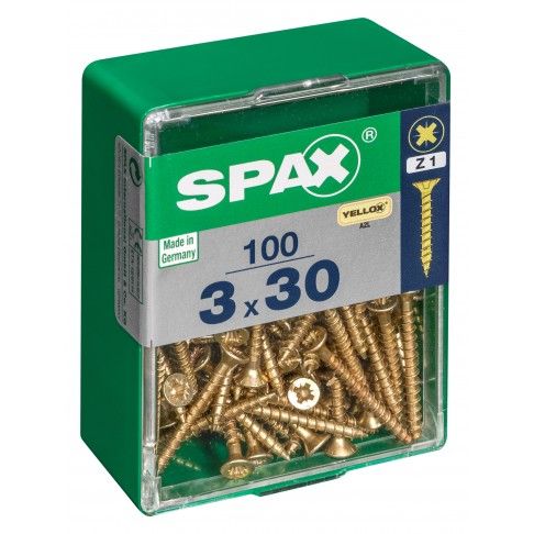 SPAX CP YELLOX 3x30mm M 