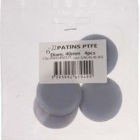 Patins Deslizantes Ptfe Adesivo  40mm 4 unidades