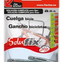 Kit Fixao Gancho Bicicletas SOLUFIX