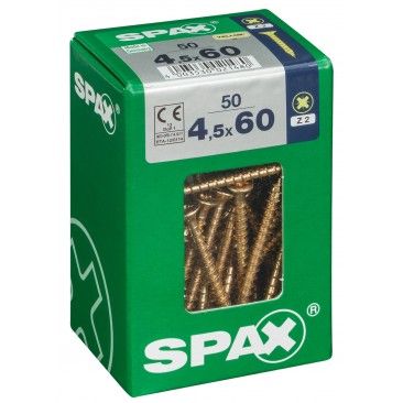 SPAX CP YELLOX 4,5x60mm L 