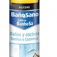 Silicone Actico Cozinha/WC Branco; 280ml