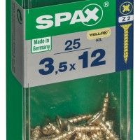 SPAX CP YELLOX 3,5x12mm S 