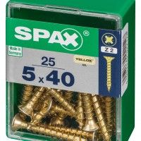 SPAX CP YELLOX 5x40mm M 