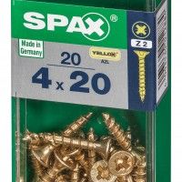 SPAX CP YELLOX 4x20mm S