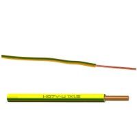 Cabo Ho7 V-U 1x1.5mm Amarelo/Verde 1m