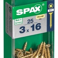 SPAX CP YELLOX 3x16mm S