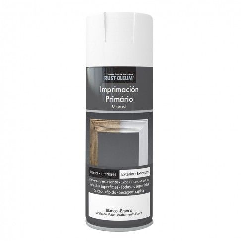 Spray Rust Primrio Branco Mate 400ml