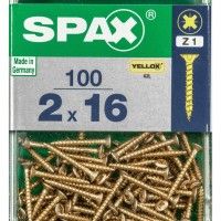 SPAX CP YELLOX 2x16mm M