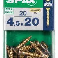 SPAX CP YELLOX 4,5x20mm S 