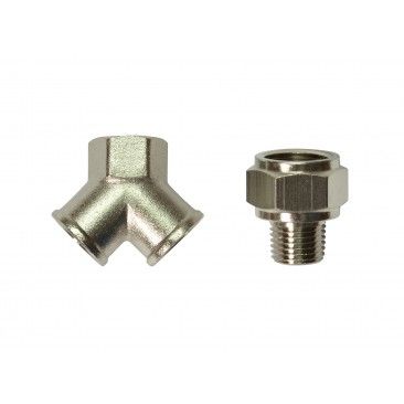 Conector 3 Vias 1/4F - 3/8 - 1/4F STANLEY