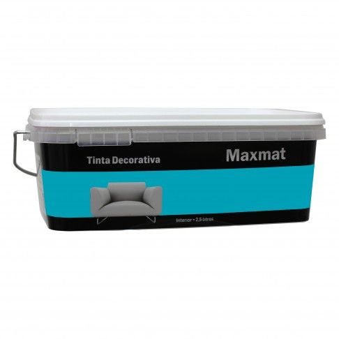 Tinta Decorativa Maxmat Azul Sidney 2,5L