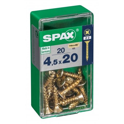 SPAX CP YELLOX 4,5x20mm S 