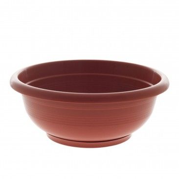 Floreira Redonda 5L com Prato (Terracota)