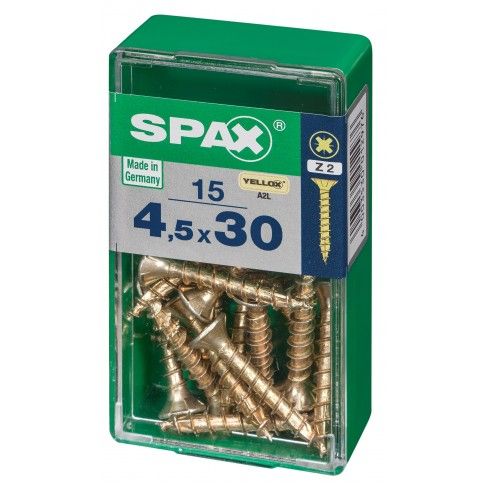 SPAX CP YELLOX 4,5x30mm S 