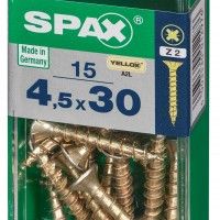 SPAX CP YELLOX 4,5x30mm S 