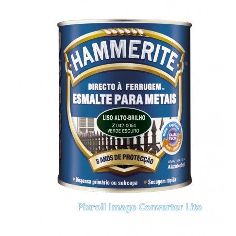 Esmalte HAMMERITE Antioxidante Verde Escuro 0,75L