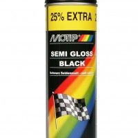 Spray Auto RAL 9005 Preto Semi Brilho 500ml