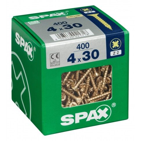 SPAX CP YELLOX 4x30mm XL 